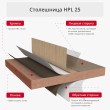 Столешница HPL 25мм с кромкой ПВХ 1000х1000 круглая