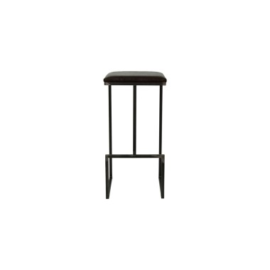 Табурет барный с подножкой Лофт 2 НМ, сталь/ткань/экокожа