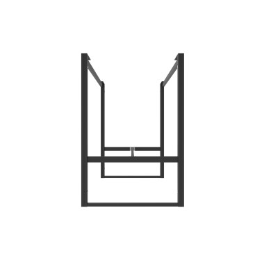 Подстолье Лофт Н барное 140х80