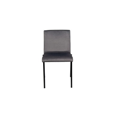 Стул мягкий Лари МК1, сталь/ткань/экокожа