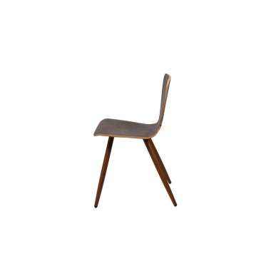 Стул кухонный Камо 1 МРД, сталь/фанера/HPL