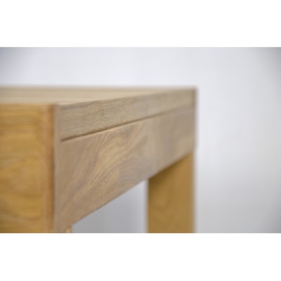 Стол деревянный Мюнхен 130-230 см, раздвижной, массив дуба/шпон дуба