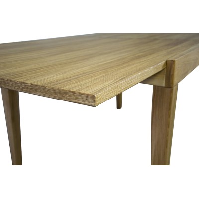 Стол деревянный Мюнхен 130-230 см, раздвижной, массив дуба/шпон дуба