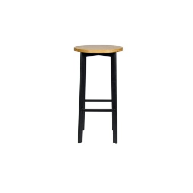 Барный табурет Дежавю Круглое сиденье Дуб