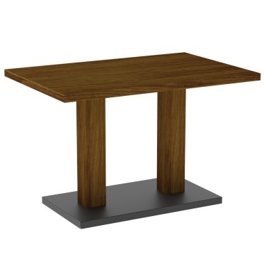 Стол Везувий М2 140, с шпонированной столешницей 60мм