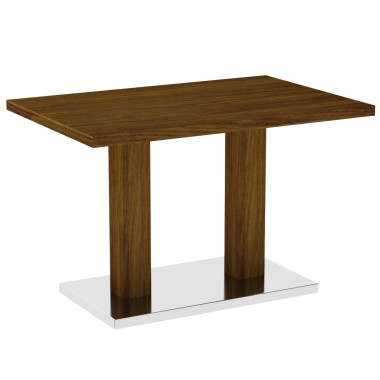 Стол прямоугольный Везувий МН2 160*80, сталь/МДФ/шпон дуба, 60мм