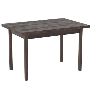 Стол прямоугольный Квадро 120*80, массив бука/массив бука 40мм