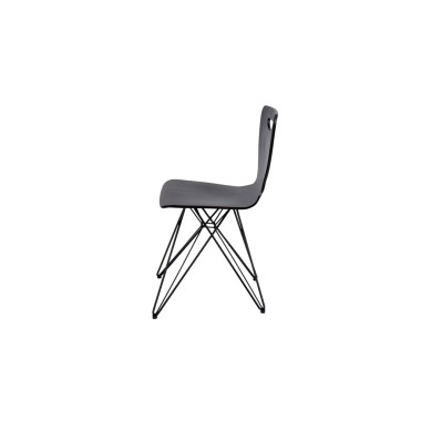 Стул кухонный Бар 1 ПР, сталь/шпон бука