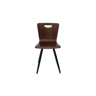 Стул кухонный Бар МРД, сталь/шпон бука