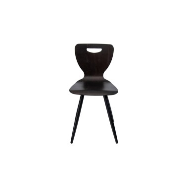 Стул кухонный Бар 1 МРД, сталь/шпон бука