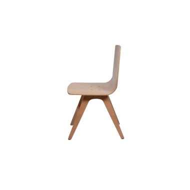 Стул Атлас ЖС, жесткое сиденье, фанера/шпон бука