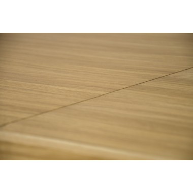 Стол деревянный Мюнхен 110-190 см, раздвижной, массив дуба/шпон дуба