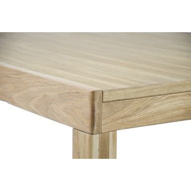 Стол деревянный Мюнхен 110-190 см, раздвижной, массив дуба/шпон дуба