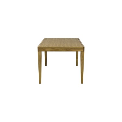 Стол деревянный Мюнхен 110-190 см, раздвижной, массив дуба/шпон дуба