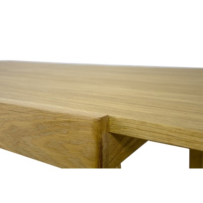 Стол деревянный Мюнхен 110-190 см, раздвижной, массив дуба/шпон дуба