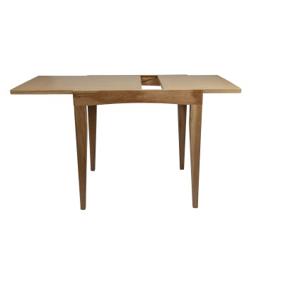 Стол деревянный Мюнхен 75-120 см, раздвижной, массив дуба/шпон дуба