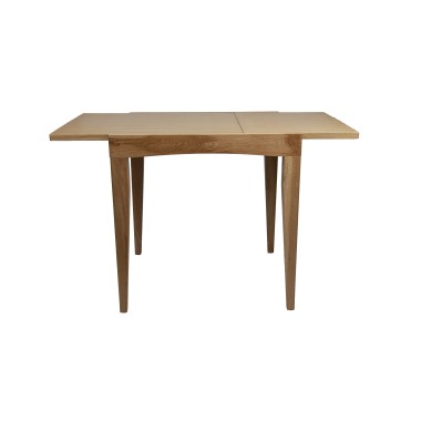 Стол деревянный Мюнхен 75-120 см, раздвижной, массив дуба/шпон дуба