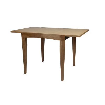 Стол деревянный Мюнхен 75-120 см, раздвижной, массив дуба/шпон дуба