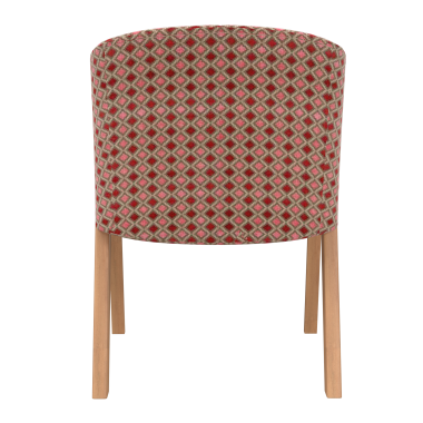 Стул-кресло Аверс, массив бука/ткань/экокожа