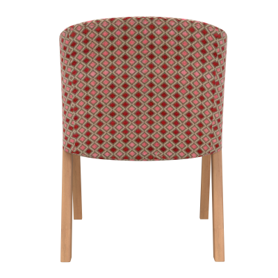 Стул-кресло Аверс, массив бука/ткань/экокожа