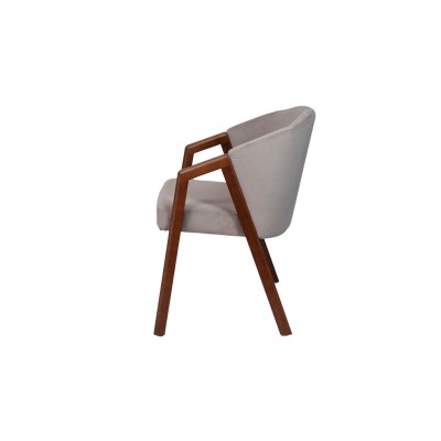 Стул-кресло Аверс, массив бука/ткань/экокожа