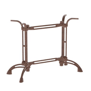 Подстолье Валенсия (двойное) медное