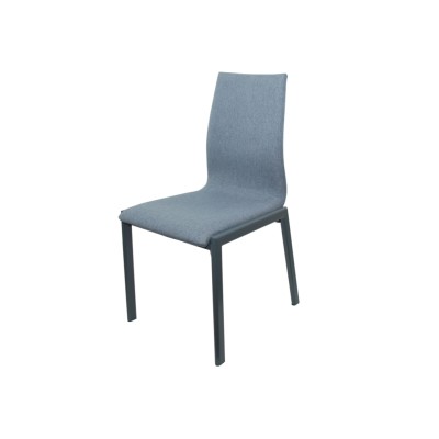 Стул обеденный Лейпциг, металл/ткань/экокожа