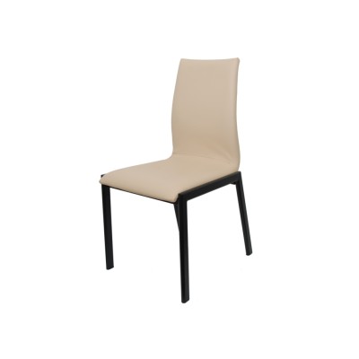 Стул обеденный Лейпциг, металл/ткань/экокожа