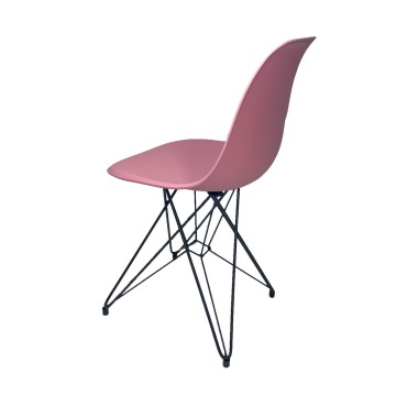 Стул Eames M розовый