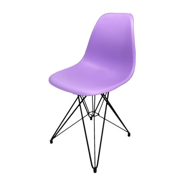 Стул Eames M сиреневый