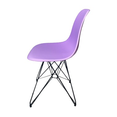 Стул Eames M сиреневый