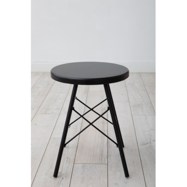 Табурет Лиственница, металл/массив лиственницы, венге