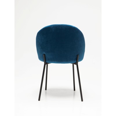 Стул мягкий Лора, металл/ткань/экококжа