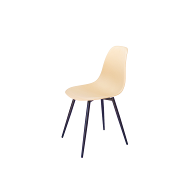 Стул Eames 25 Р кремовый