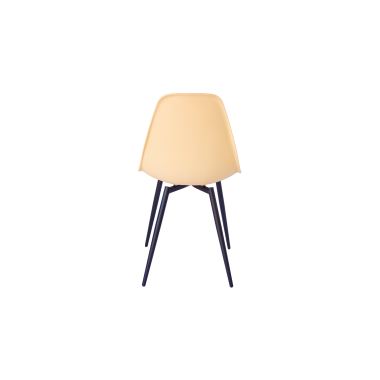 Стул Eames 25 Р кремовый