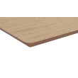 Столешница МДФ 25 К, шпон дуба, 800х800, квадратная