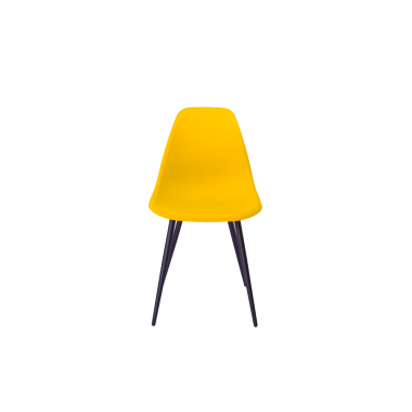 Стул Eames 25 Р горчичный