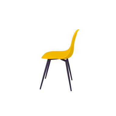 Стул Eames 25 Р горчичный