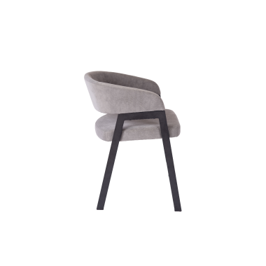 Стул-кресло Гранд 40, металл/ткань/экокожа