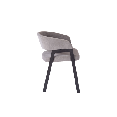 Стул-кресло Гранд 40, металл/ткань/экокожа