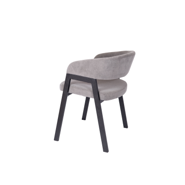 Стул-кресло Гранд 40, металл/ткань/экокожа