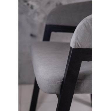 Стул-кресло Гранд 40, металл/ткань/экокожа