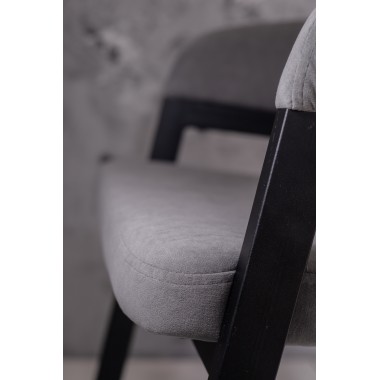 Стул-кресло Гранд 40, металл/ткань/экокожа