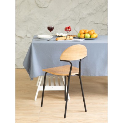 Стул кухонный Мадрид, металл/шпон дуба