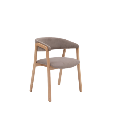 Стул-кресло Дали с мягким сиденьем и спинкой