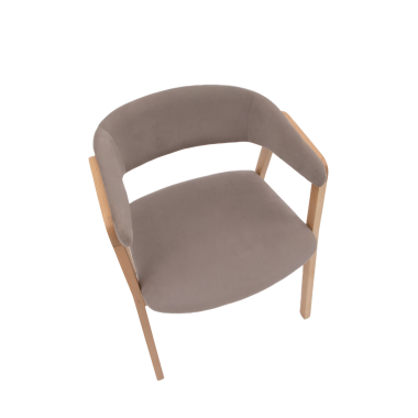 Стул-кресло Дали с мягким сиденьем и спинкой