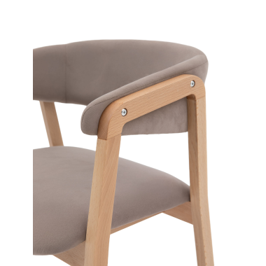 Стул-кресло Дали с мягким сиденьем и спинкой