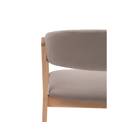 Стул-кресло Дали с мягким сиденьем и спинкой 