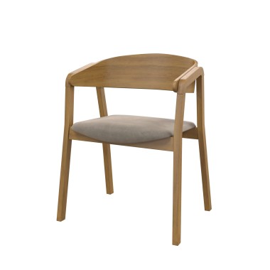 Стул-кресло Дали с мягким сиденьем