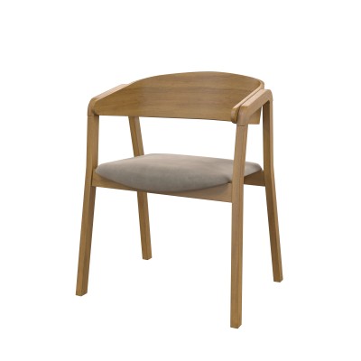 Стул-кресло Дали с мягким сиденьем